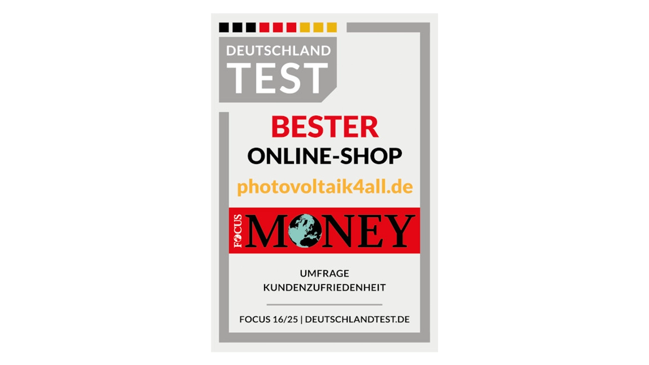Photovoltaik4all - Bester Onlineshop 2025
