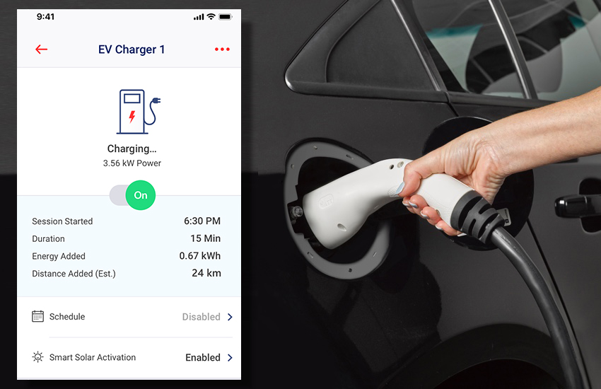 SolarEdge EV-Charger SE5000H HD Wave SetApp