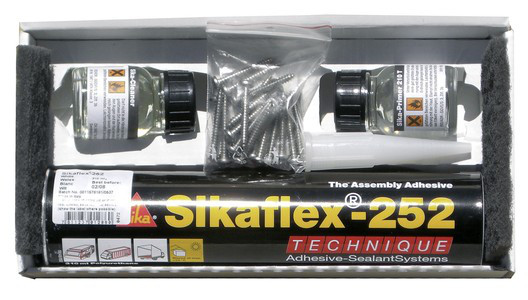 Caravan Klebe-Set für 2 Solarmodule