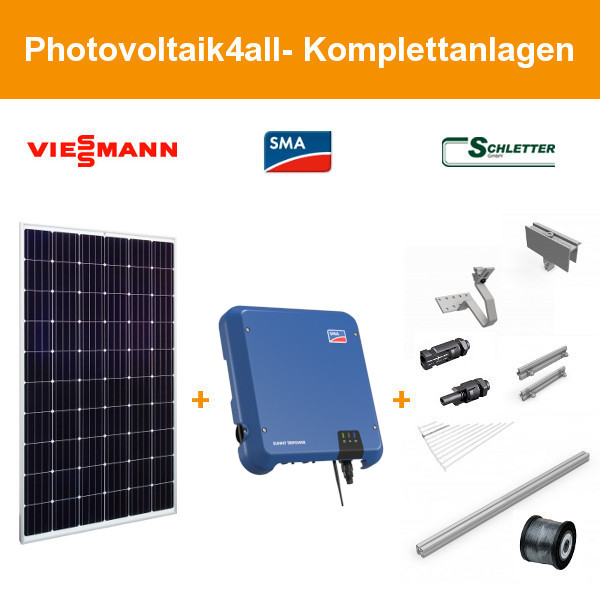 Solarpaket L - 6,9 kWp Viessmann Photovoltaikanlage