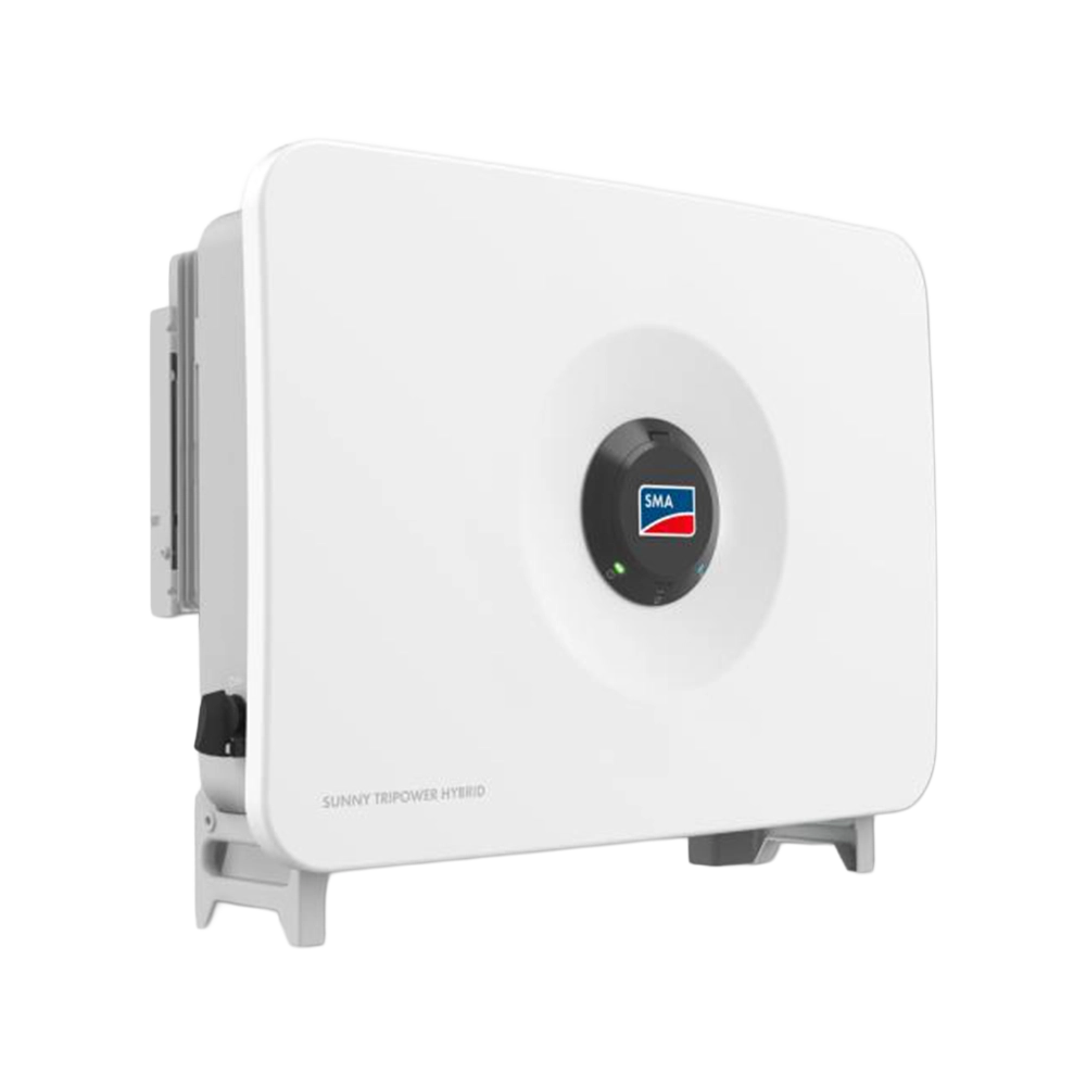 Solaranlage, Wechselrichter, Hybrid, SMA, weiße Gehäuse