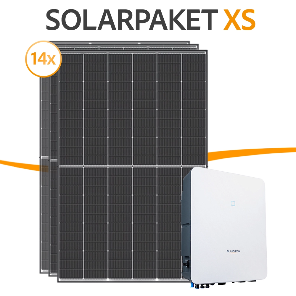 Solarmodul, Solarpanel, Photovoltaik, 14x Panels, Wechselrichter