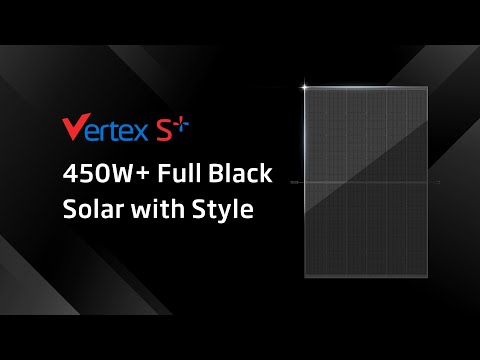 Trina Vertex S+ TSM-505NEG18R.25 505 Wp Fullblack (Doppelglas)