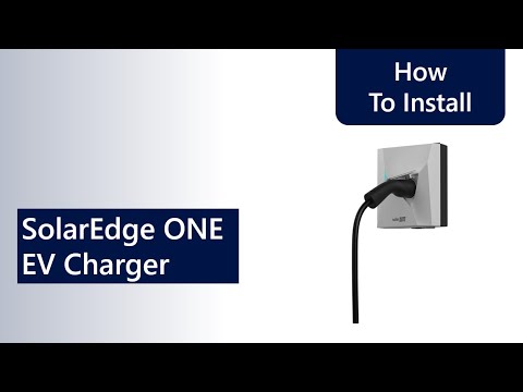 SolarEdge ONE EV Charger Pro Wallbox