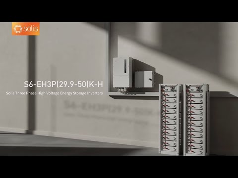 Solis S6-EH3P 40 kW HV Hybrid-Wechselrichter mit Display
