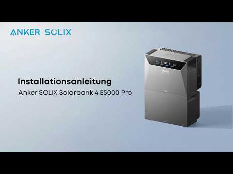 Anker Solix Solarbank 4 E5000 Pro