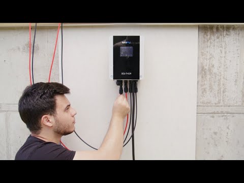 Netzautarke 4,65 kWp PV-Anlage SOL THOR + Heizstab für Trapezblech